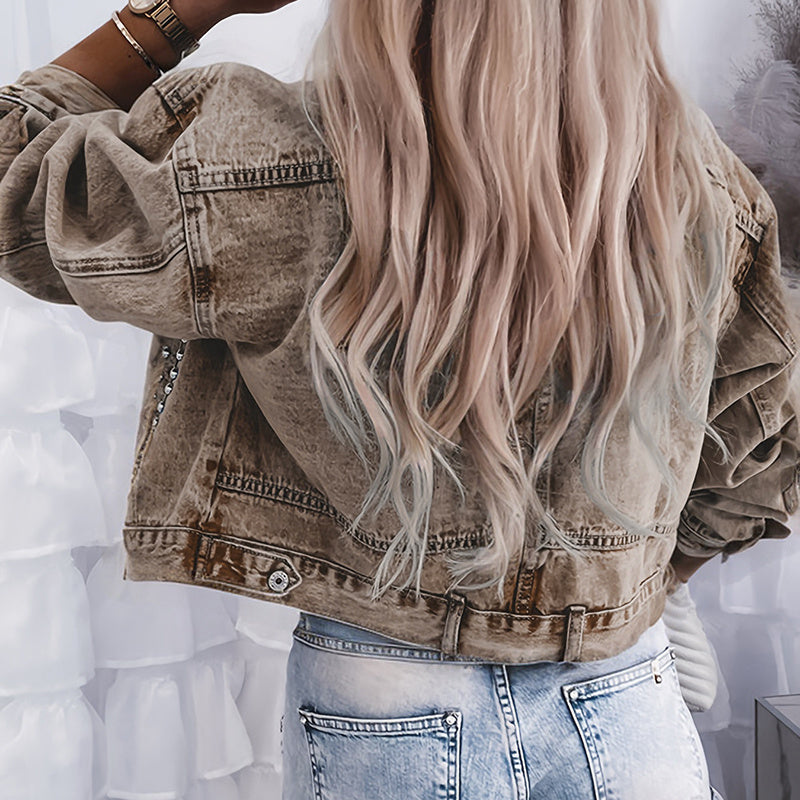 Studded Denim Jacket