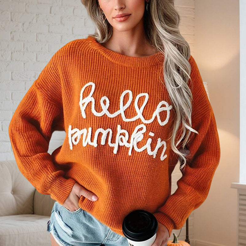 Casual Long Sleeve Pullover