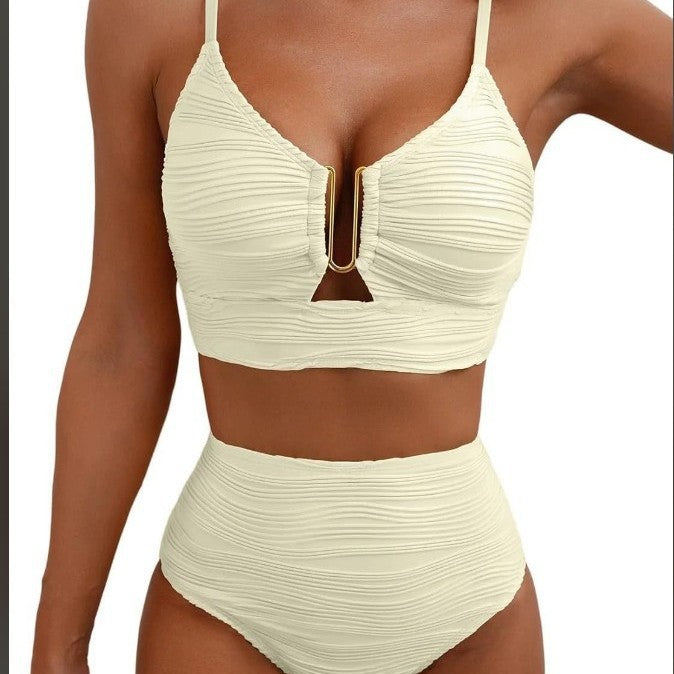 Solid Color Swimsuit