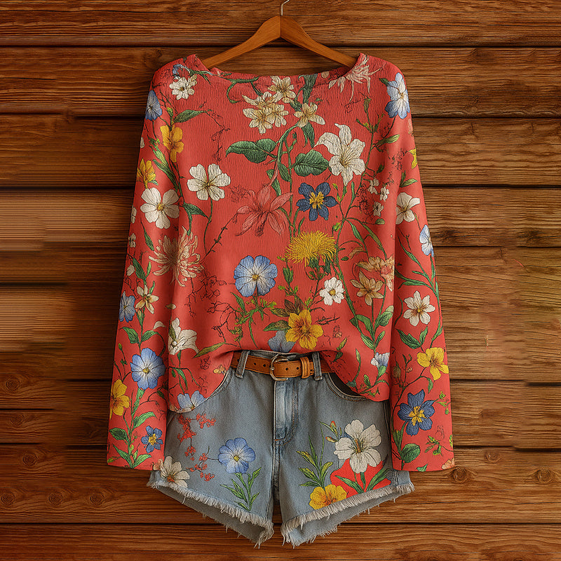 Wildflower Long Sleeve Shirt