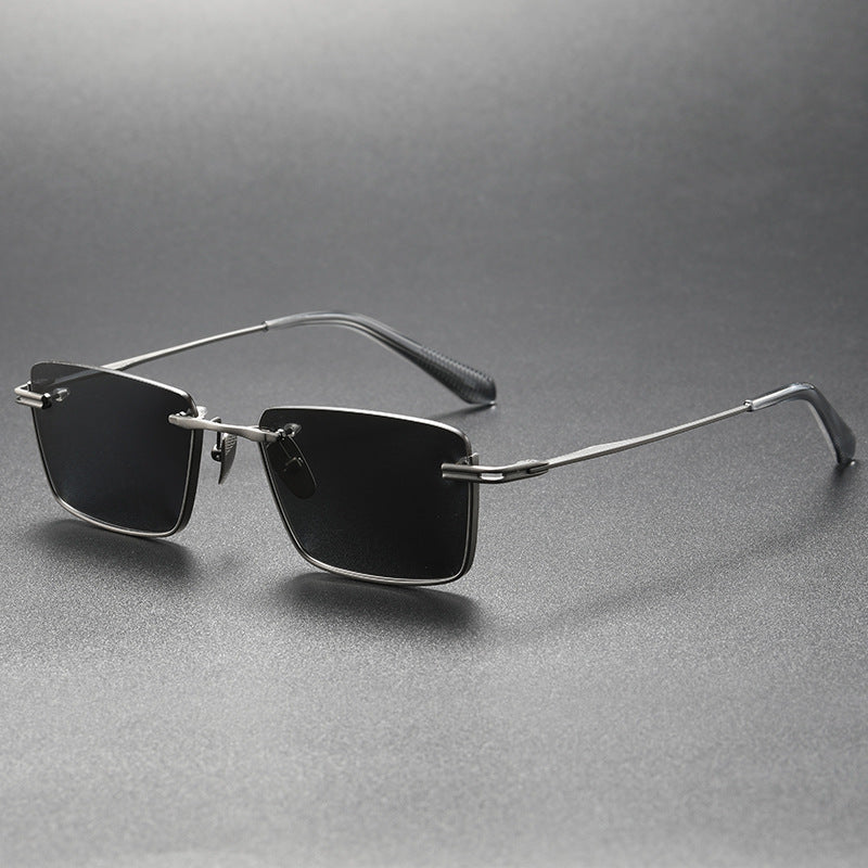 Titanium Polarized Sunglasses Retro Style