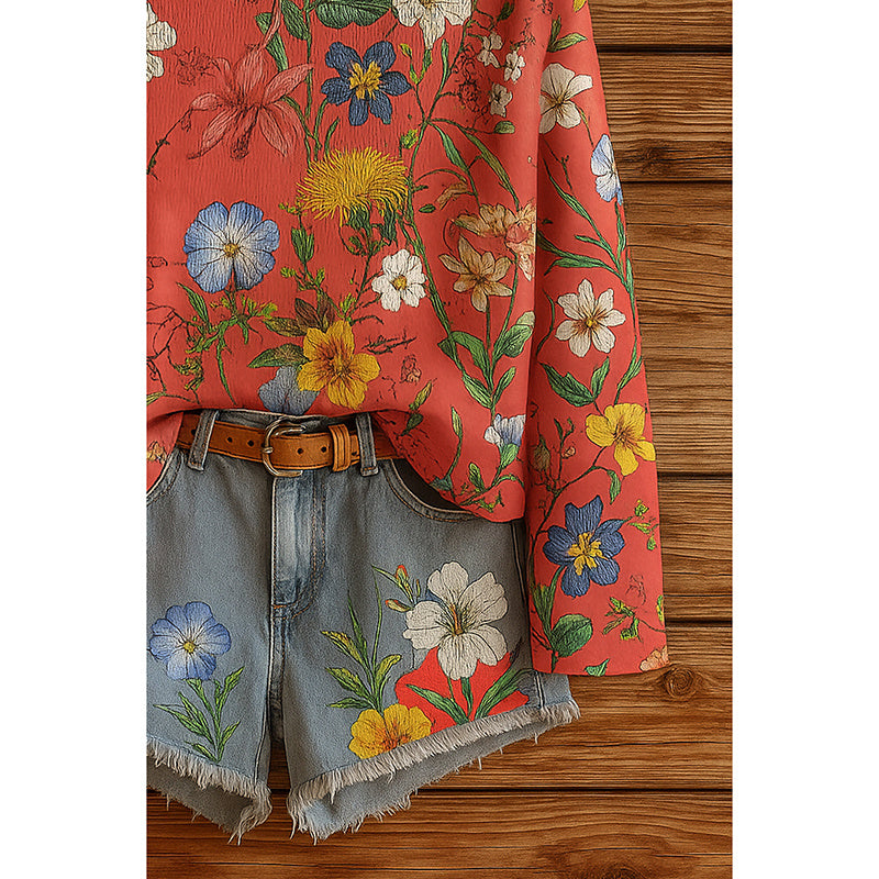 Wildflower Long Sleeve Shirt