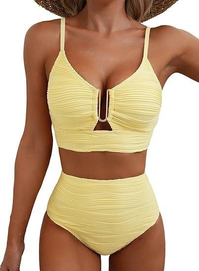 Solid Color Swimsuit