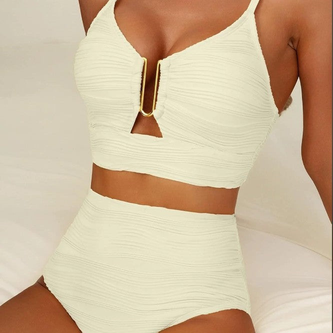 Solid Color Swimsuit