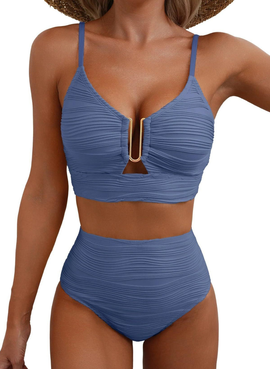 Solid Color Swimsuit