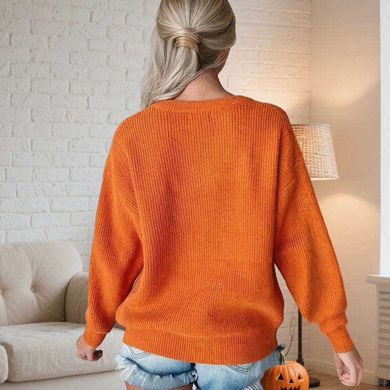 Casual Long Sleeve Pullover