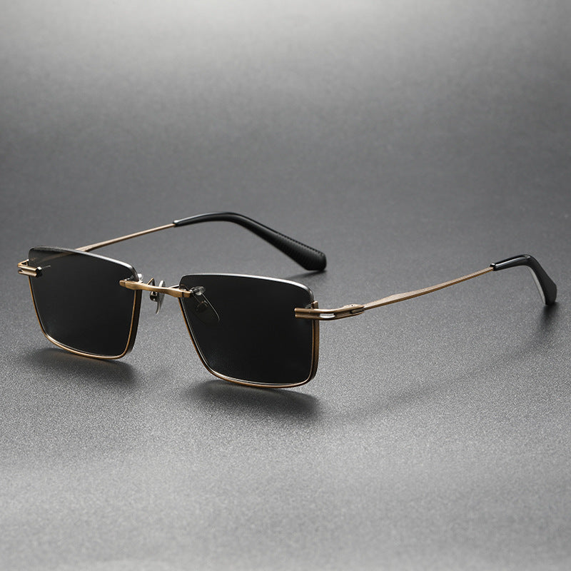 Titanium Polarized Sunglasses Retro Style