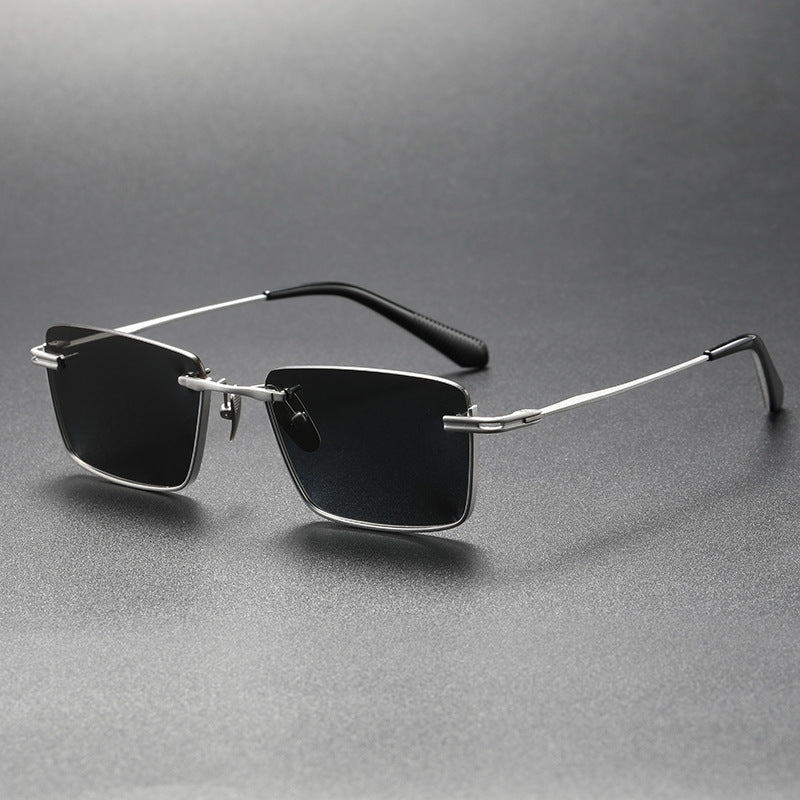 Titanium Polarized Sunglasses Retro Style