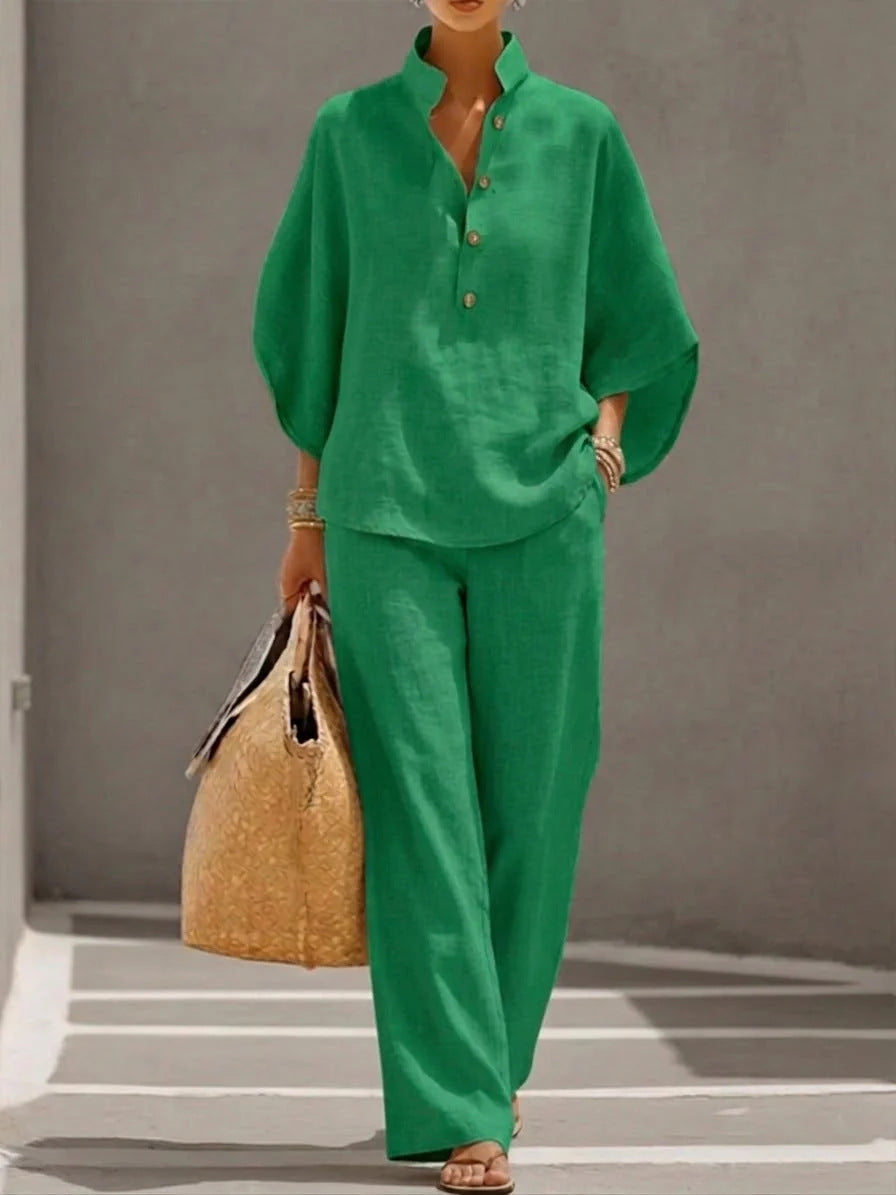 Casual Shirt & Pants Set