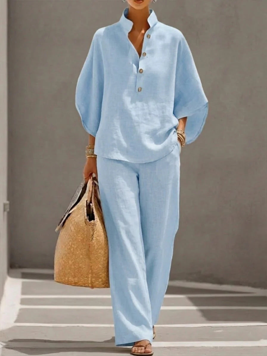 Casual Shirt & Pants Set