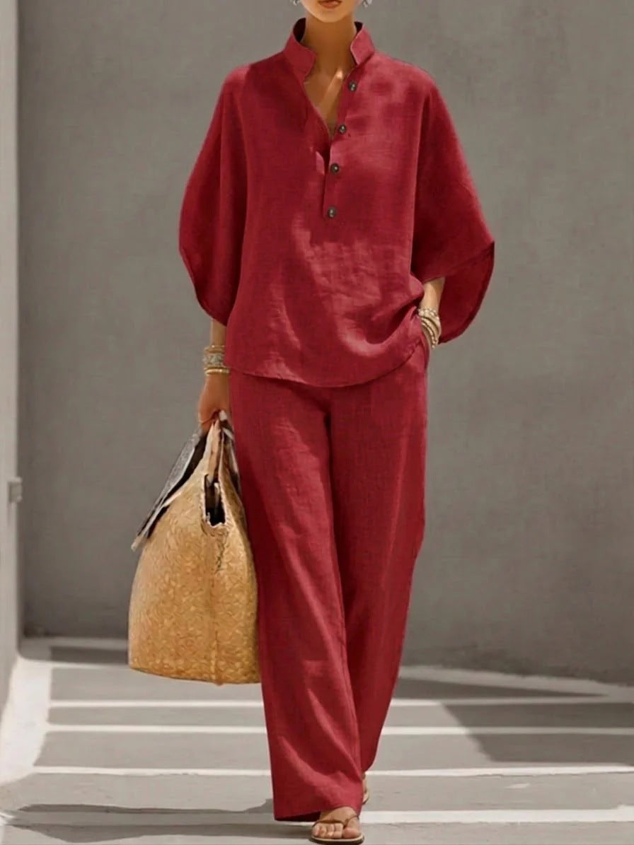Casual Shirt & Pants Set