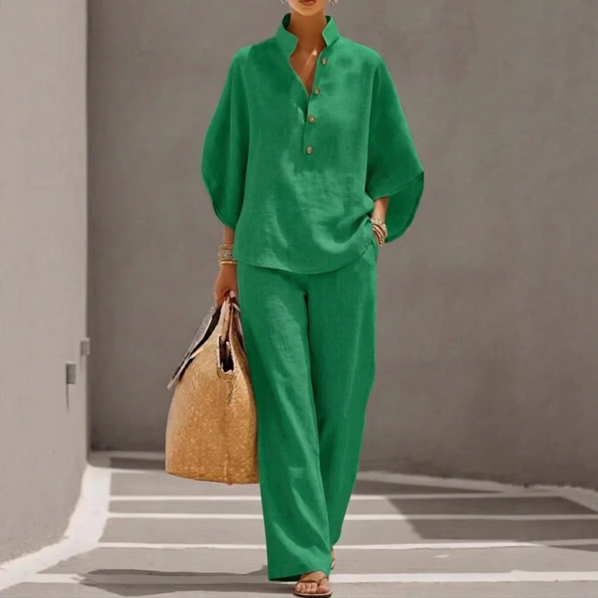 Casual Shirt & Pants Set