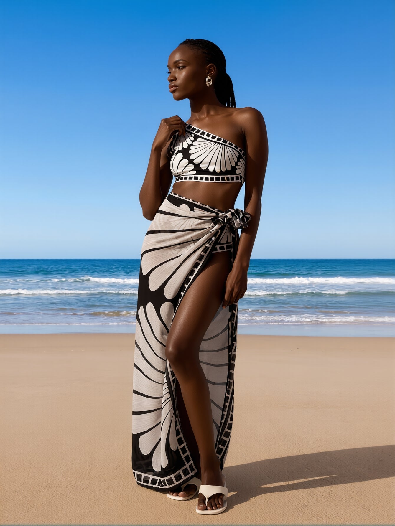 2 Piece Built Bra Beach Swimwear