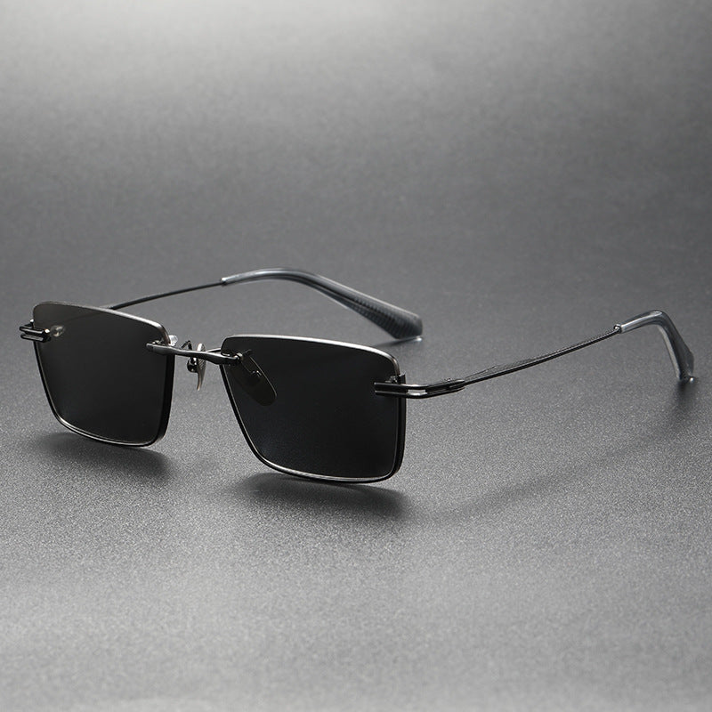 Titanium Polarized Sunglasses Retro Style